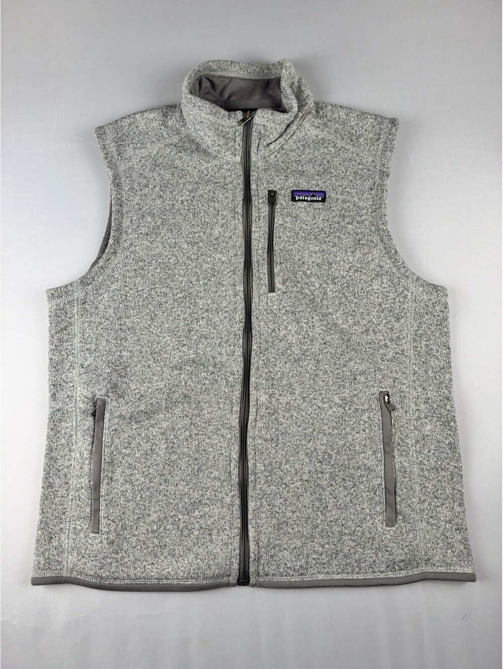 Patagonia Men's Better Sweater Fleece Vest Heather Gray Size Large